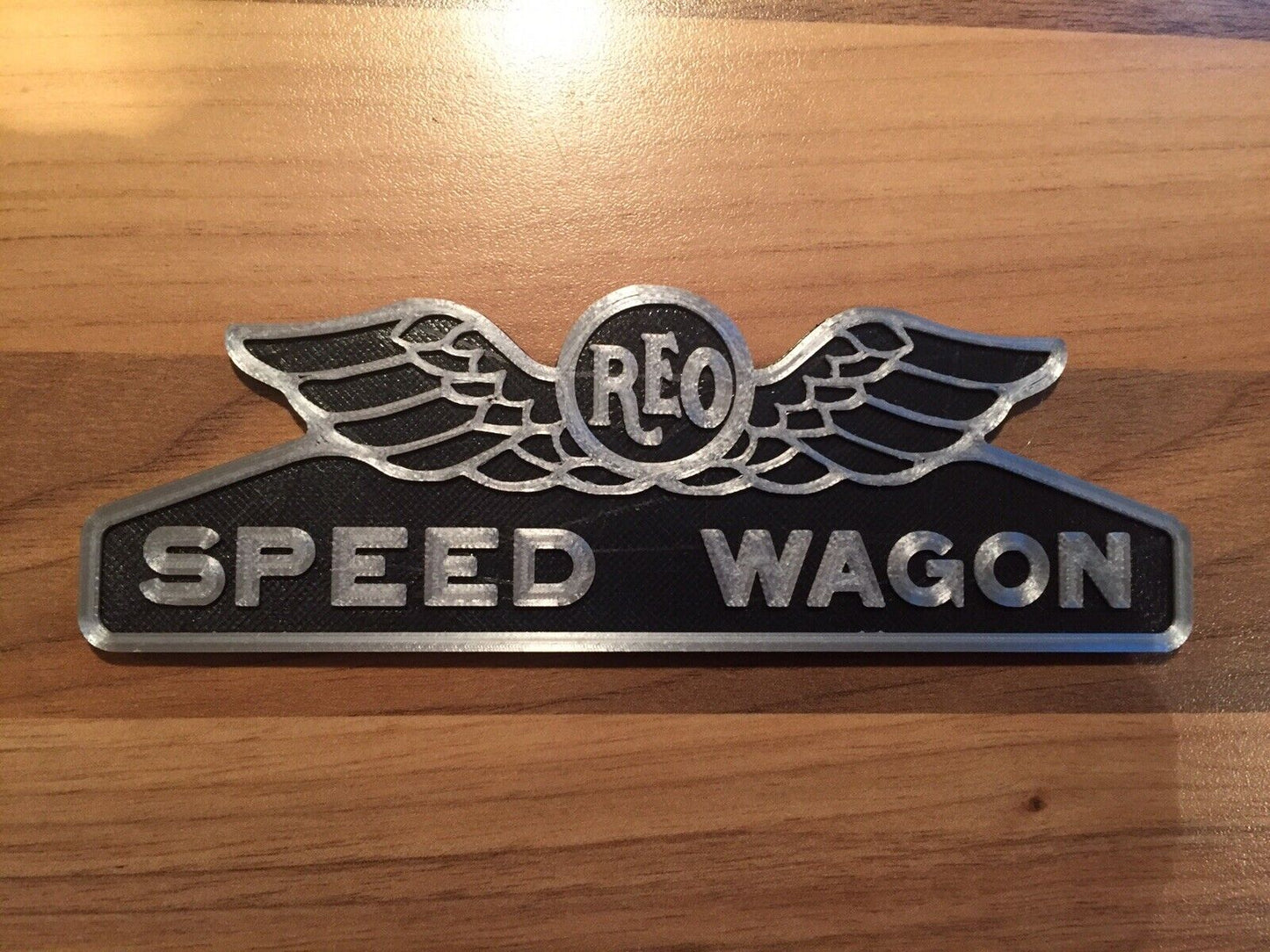 REO Speed wagon Badge Emblem