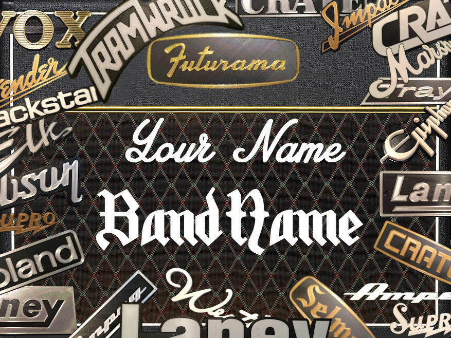 Custom Amp Badge
