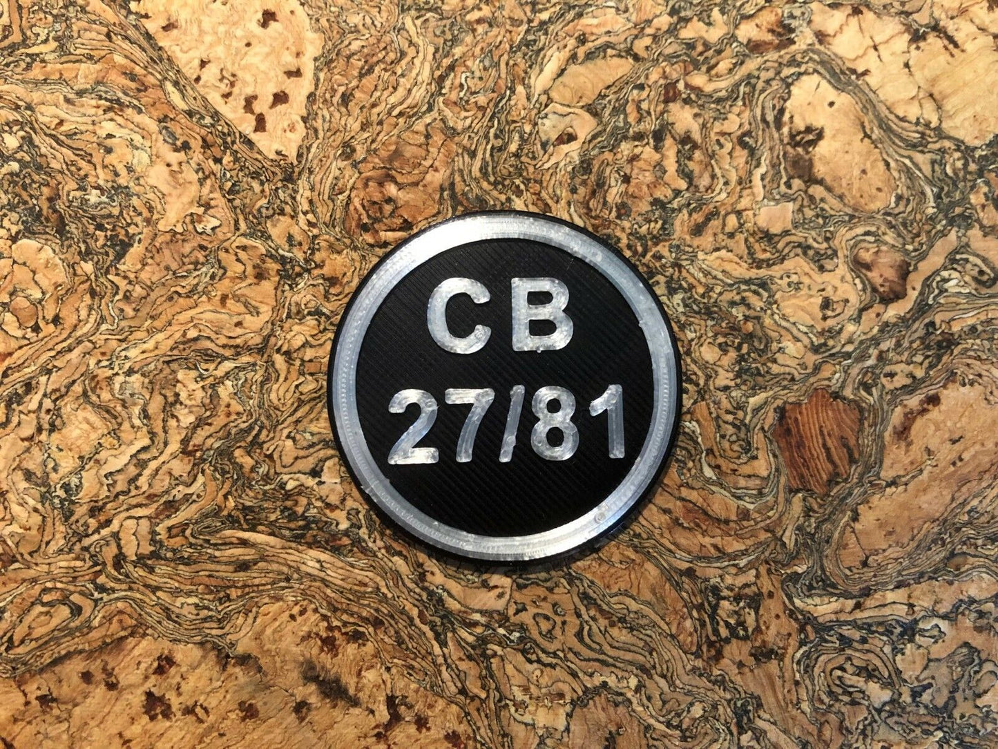 27/81 Badge Emblem