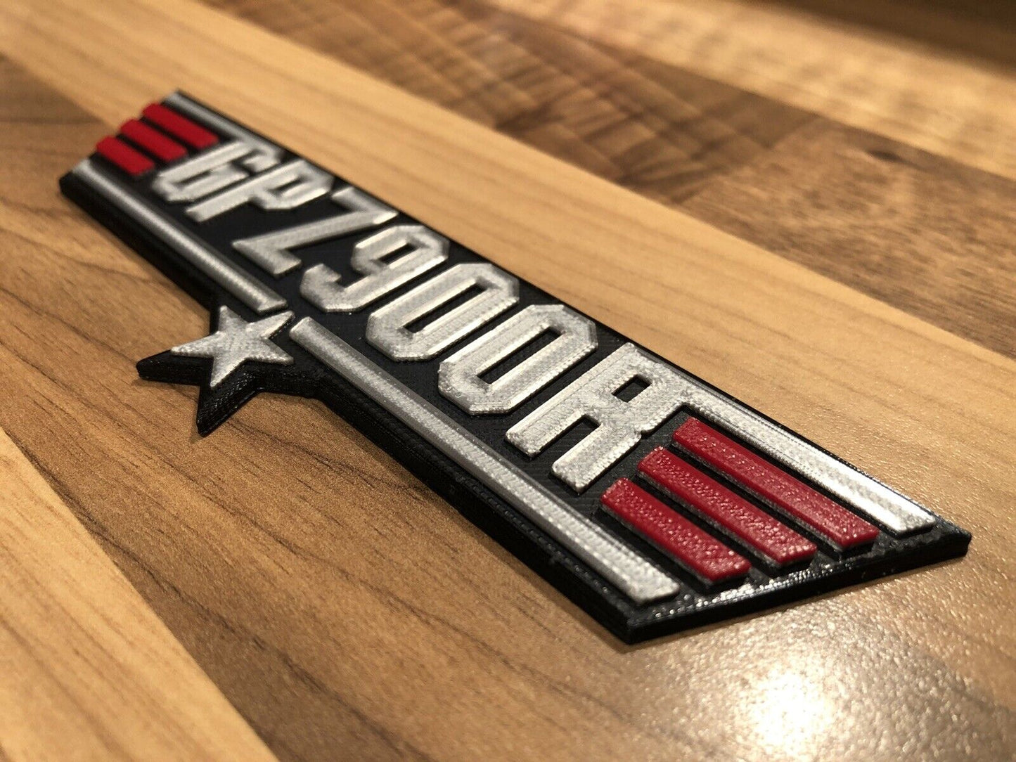GPZ900R Top Gun kawasaki Badge Emblem