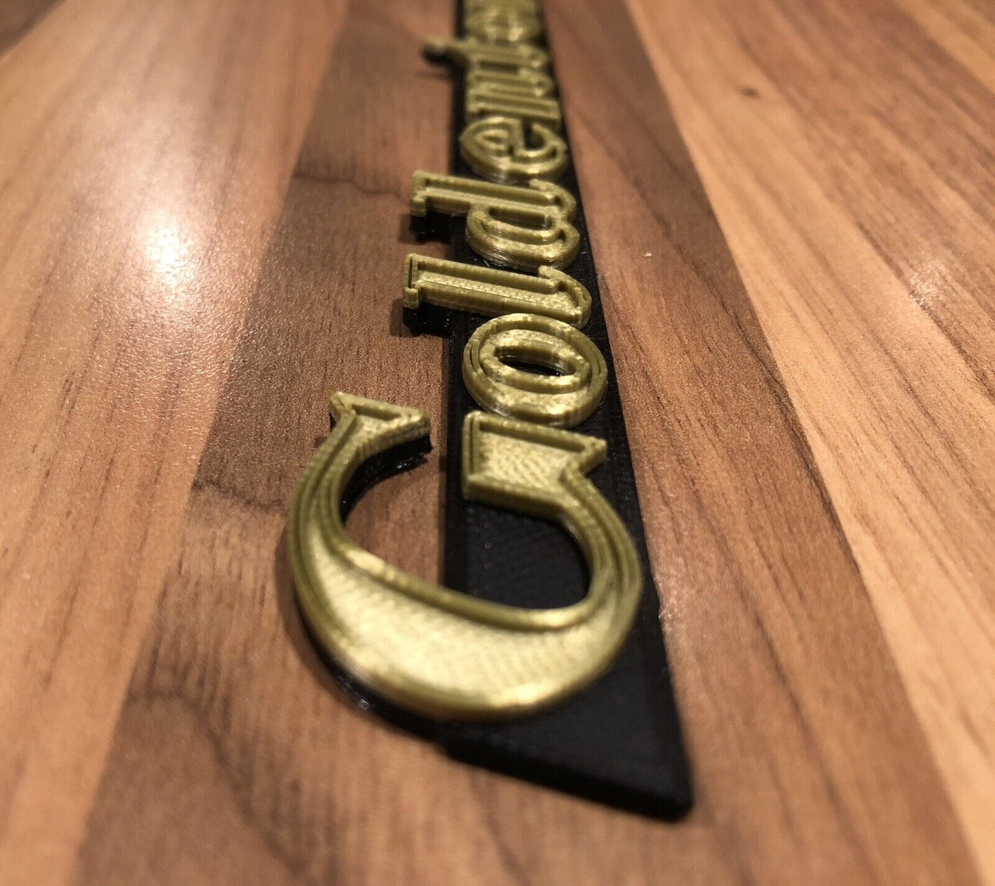 Goldentone Amplifier Amp Badge Emblem