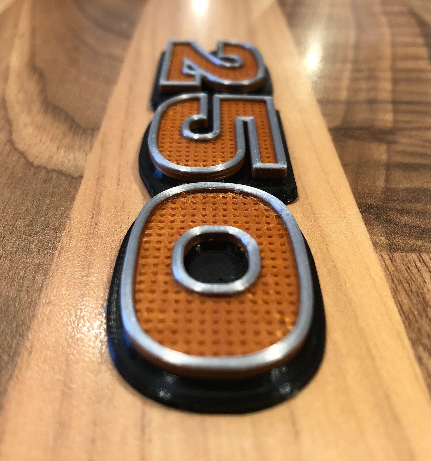 250 cc Side Panel Badge for Kawasaki S1 S1A 1973 Triple Side Cover Emblem