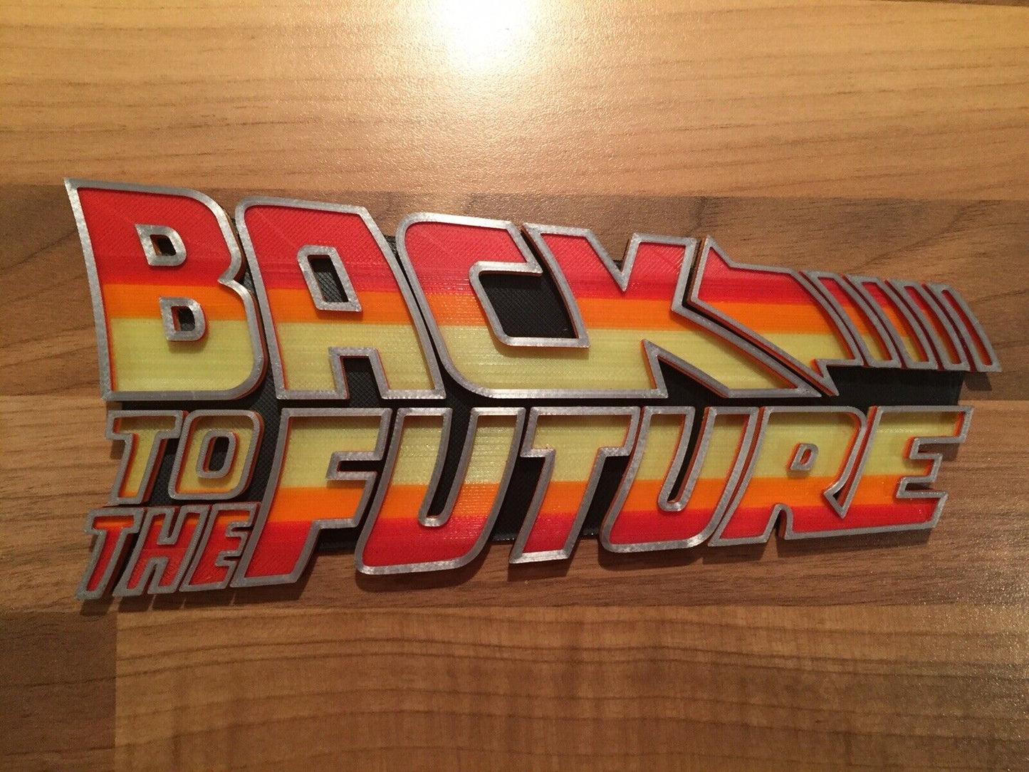 BTTF Back to the Future movie Logo Emblem badge