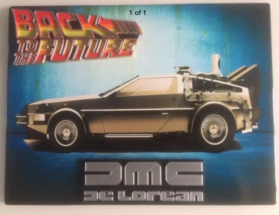 BTTF Back to the Future movie Logo Emblem badge