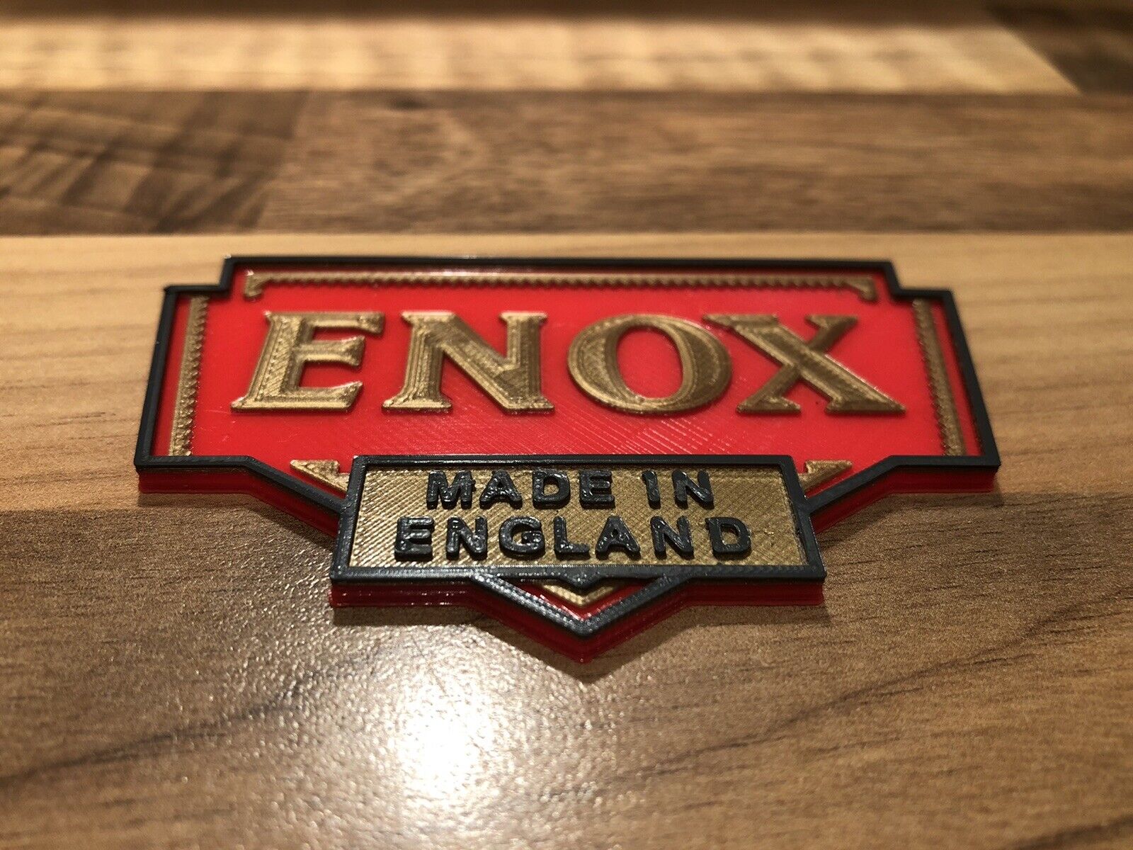 Enox England Toolbox Badge Emblem Tool Logo