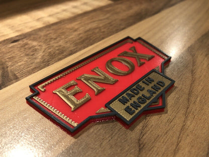 Enox England Toolbox Badge Emblem Tool Logo