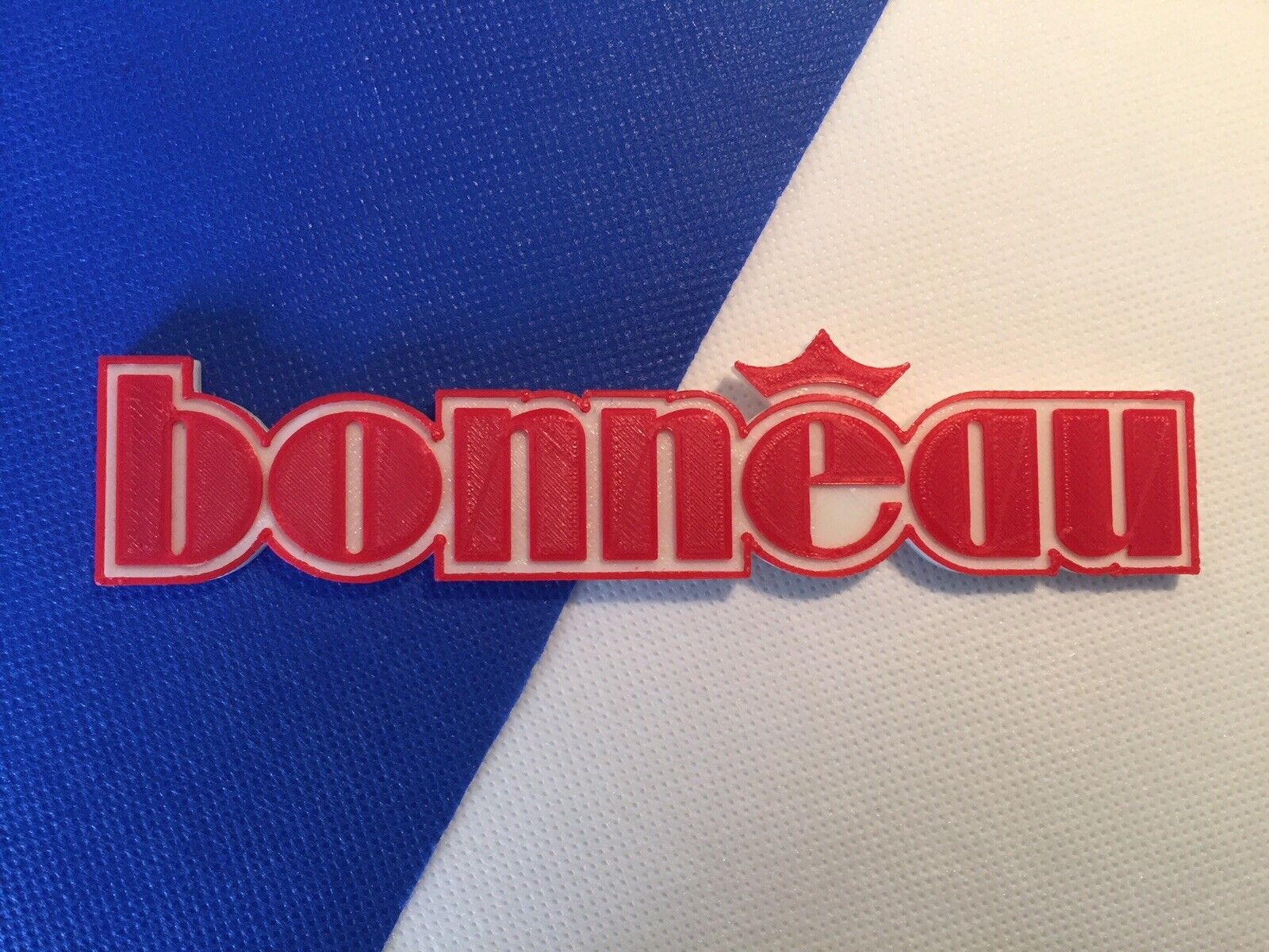 Bonneau Over The Top Badge Emblem