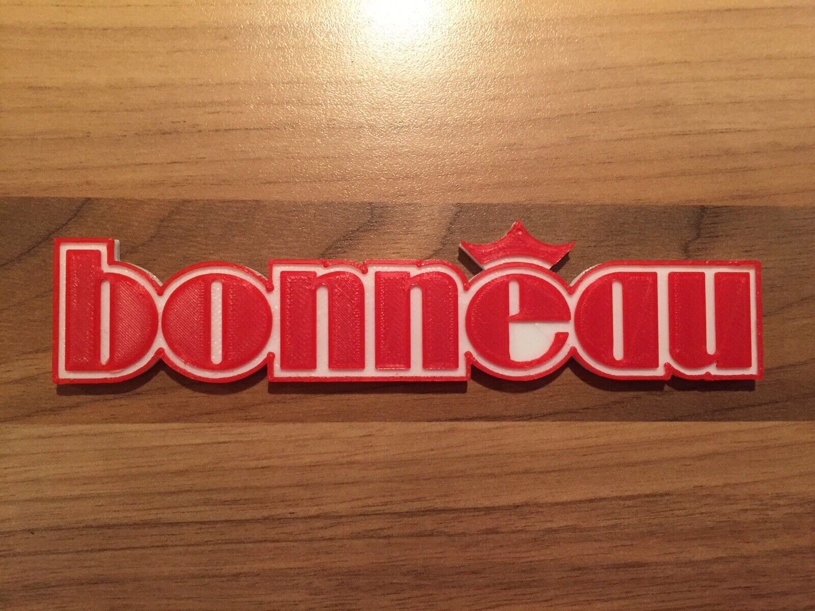 Bonneau Over The Top Badge Emblem