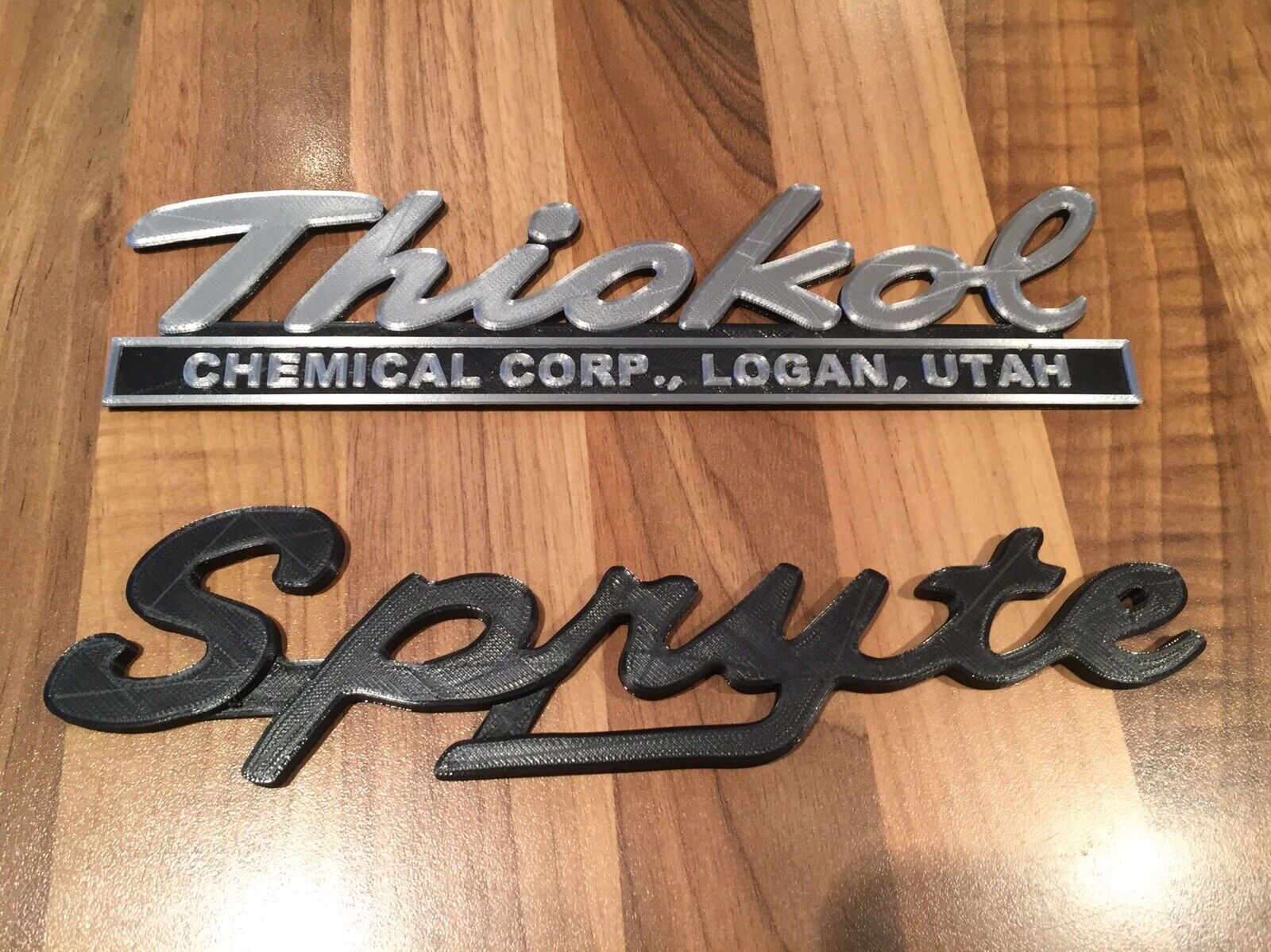 Thiokol Spryte Badge Emblem