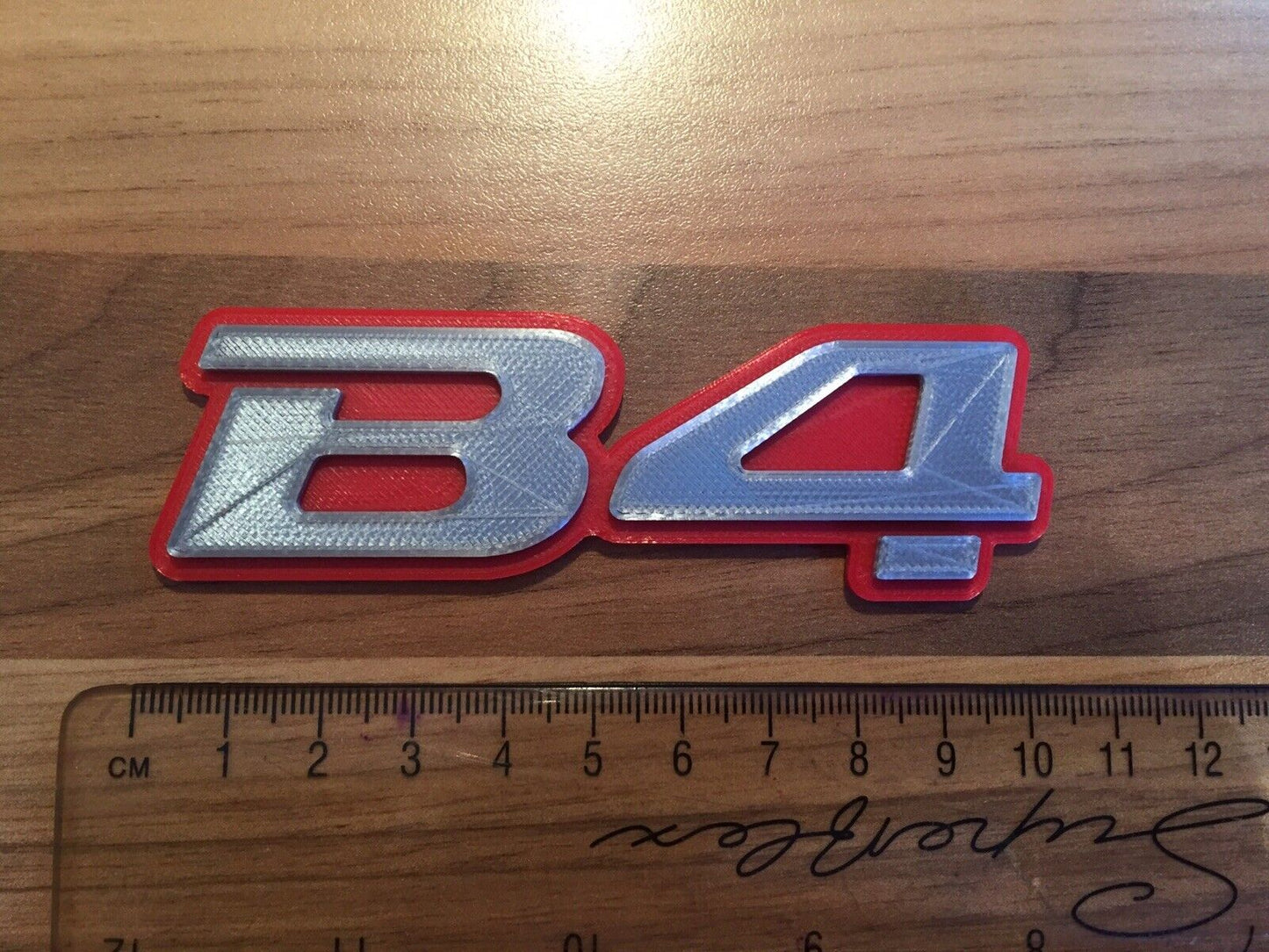 Subaru Legacy B4 badge Emblem