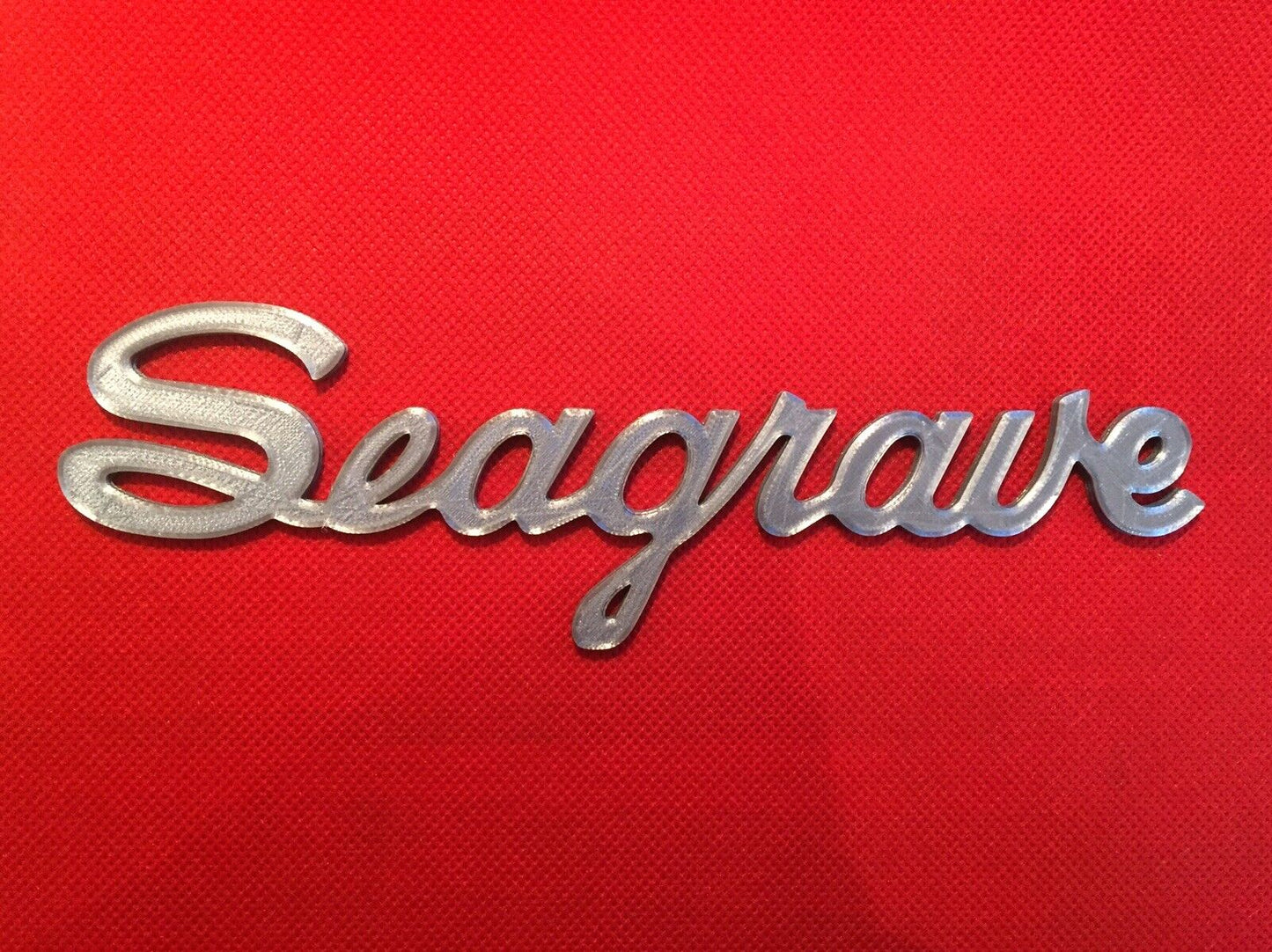 Seagrave Fire Truck Badge Emblem