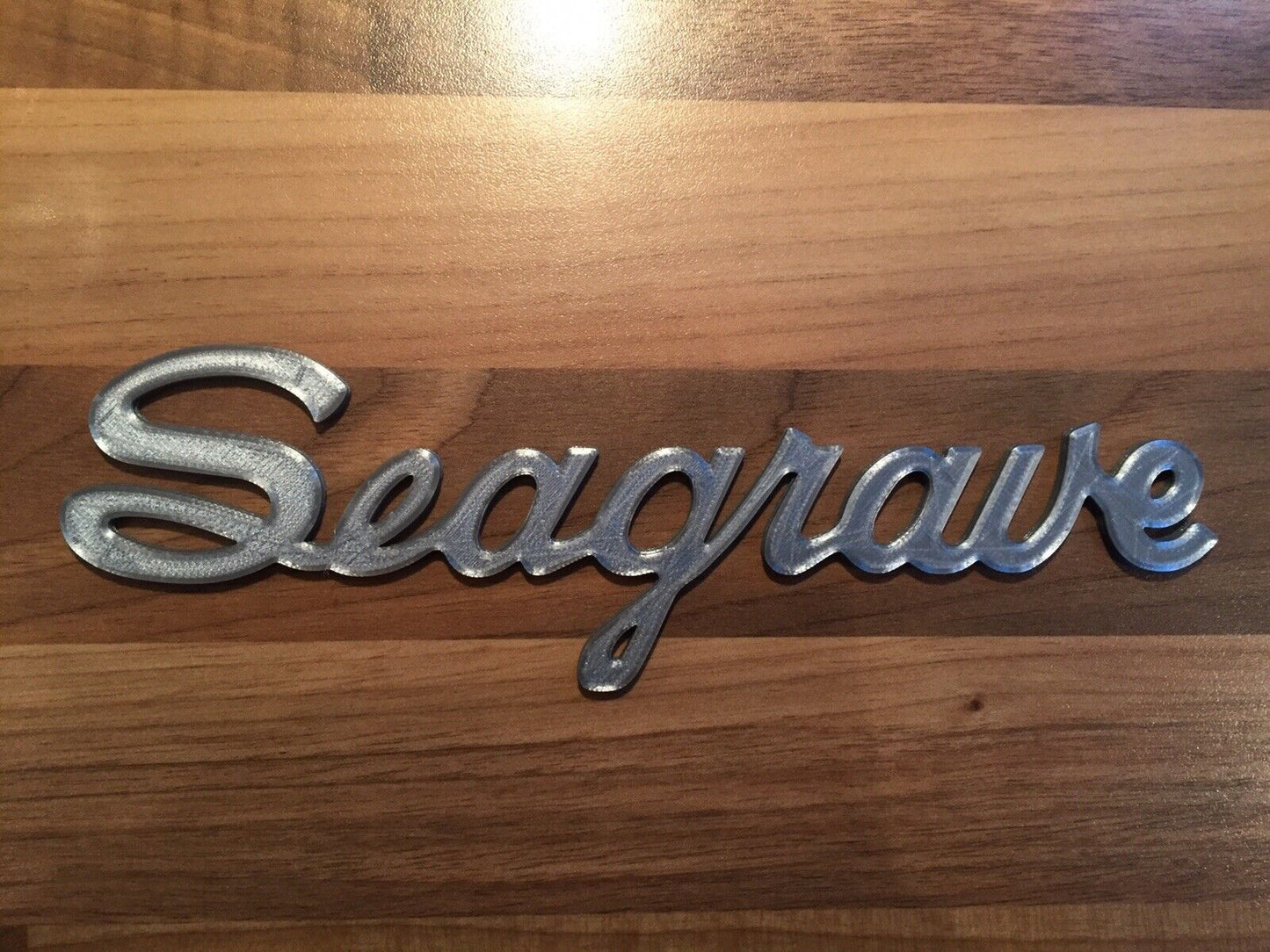 Seagrave Fire Truck Badge Emblem