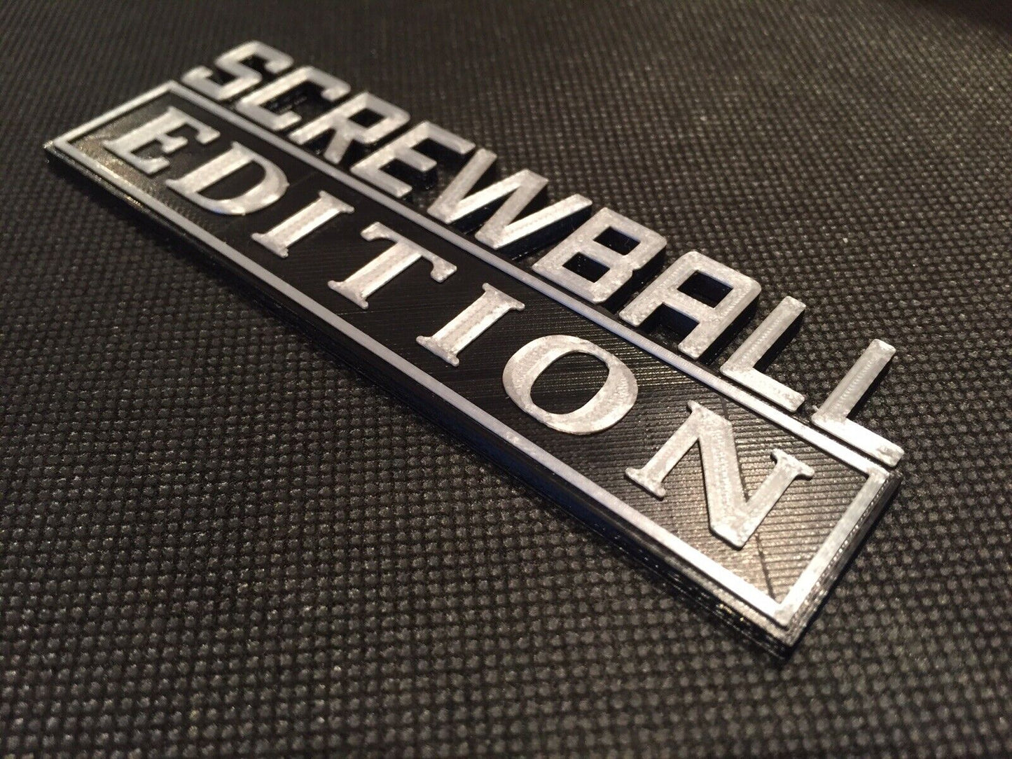 Screwball Rally Badge