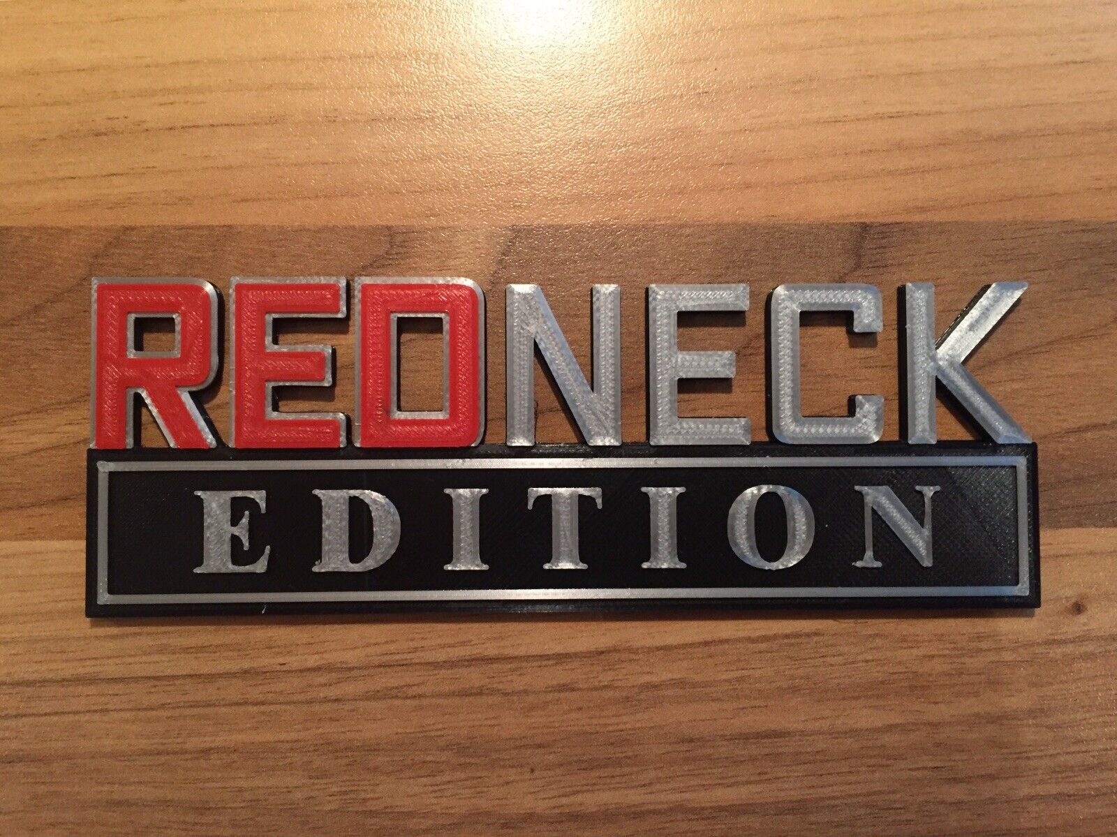 Redneck Edition Badge Emblem