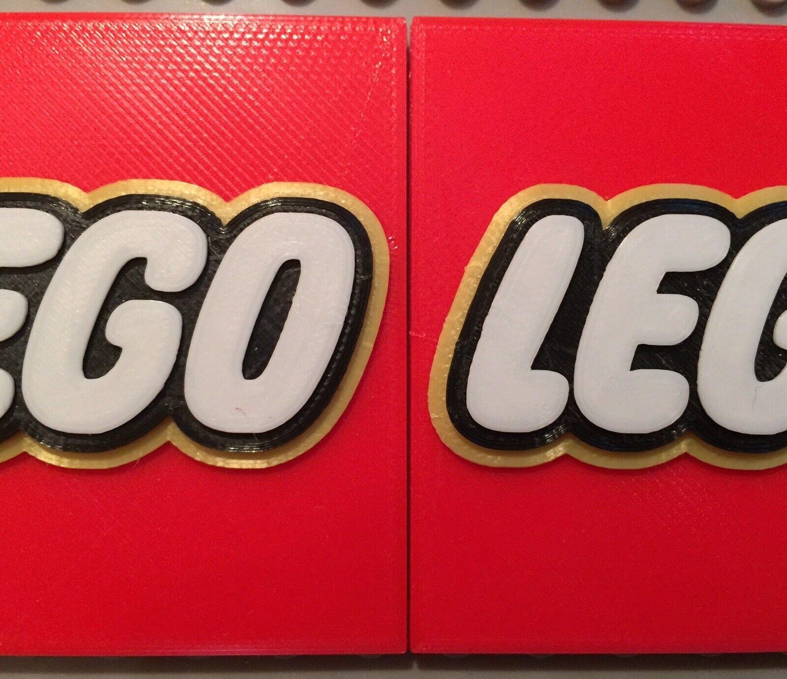 ANY TEXT Custom Nameplate For Lego Lego's Storage Box Bedroom Door Emb –  Print Maestro