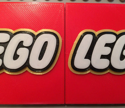 Lego Name Plate