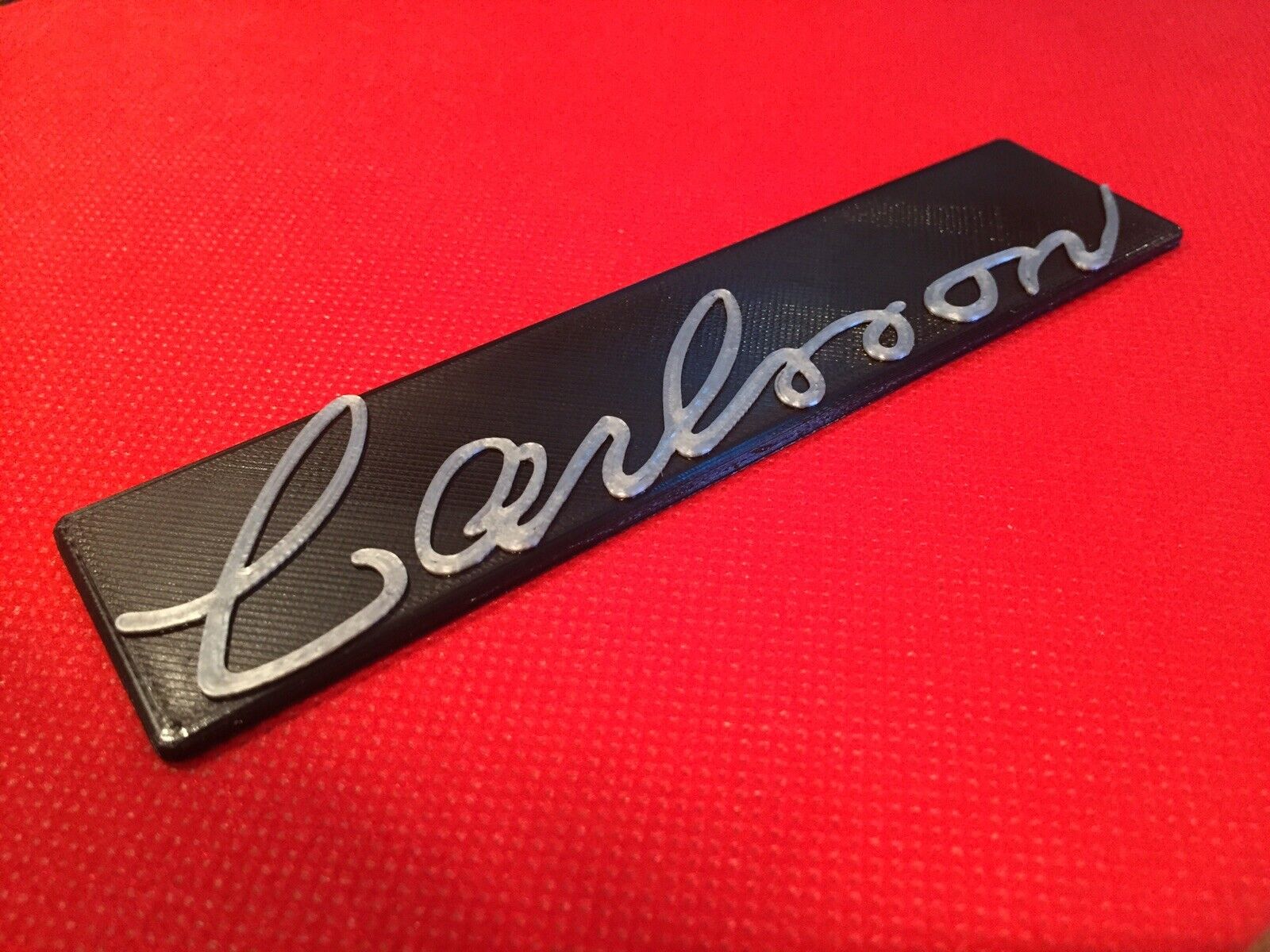 SAAB ERIK CARLSSON Badge Emblem