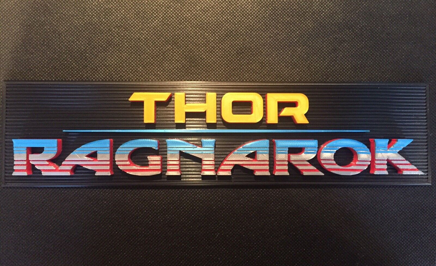 THOR RAGNAROK Movie 3D Embossed Logo