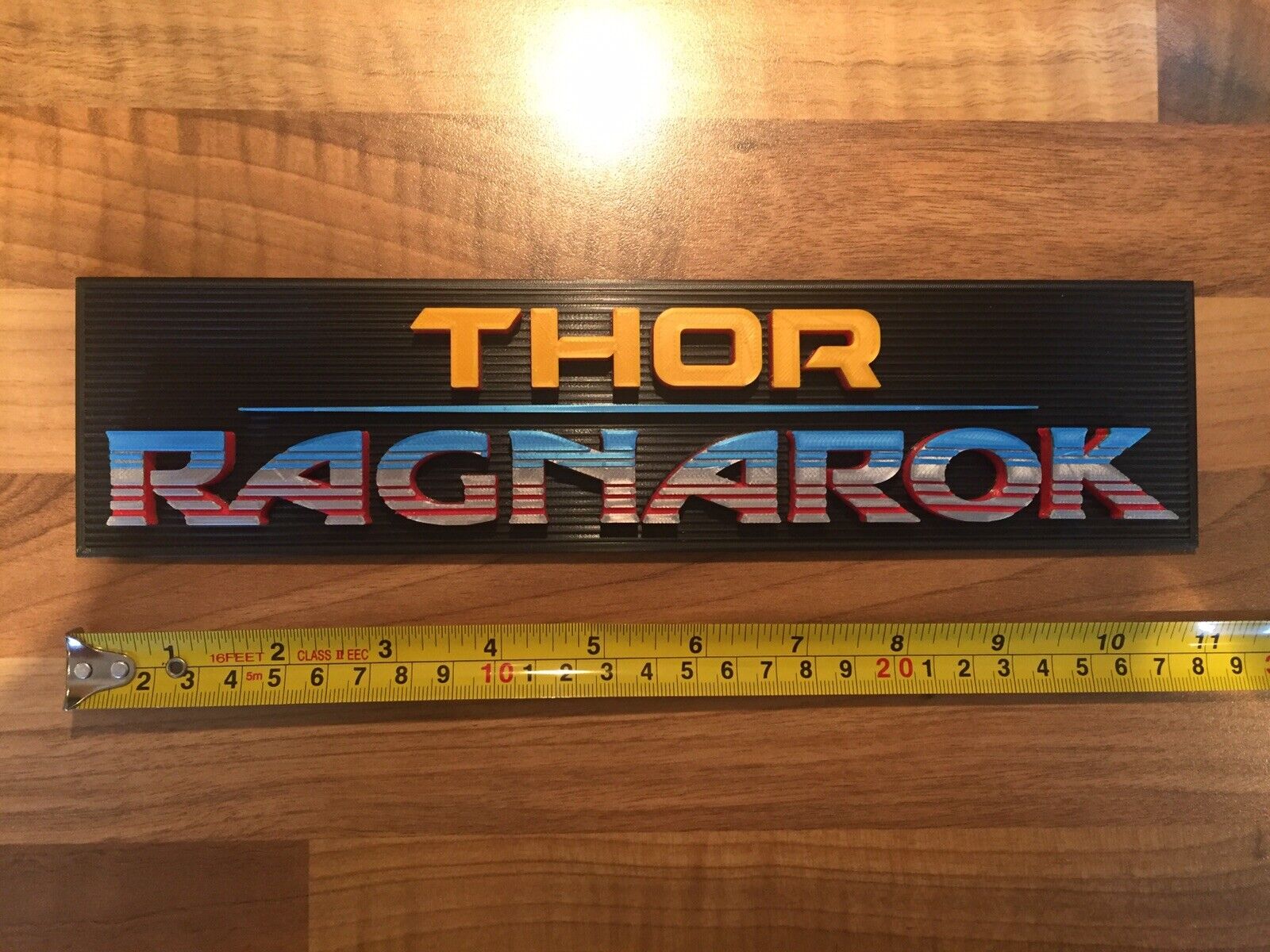 THOR RAGNAROK Movie 3D Embossed Logo