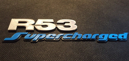 R53 Supercharged Badge