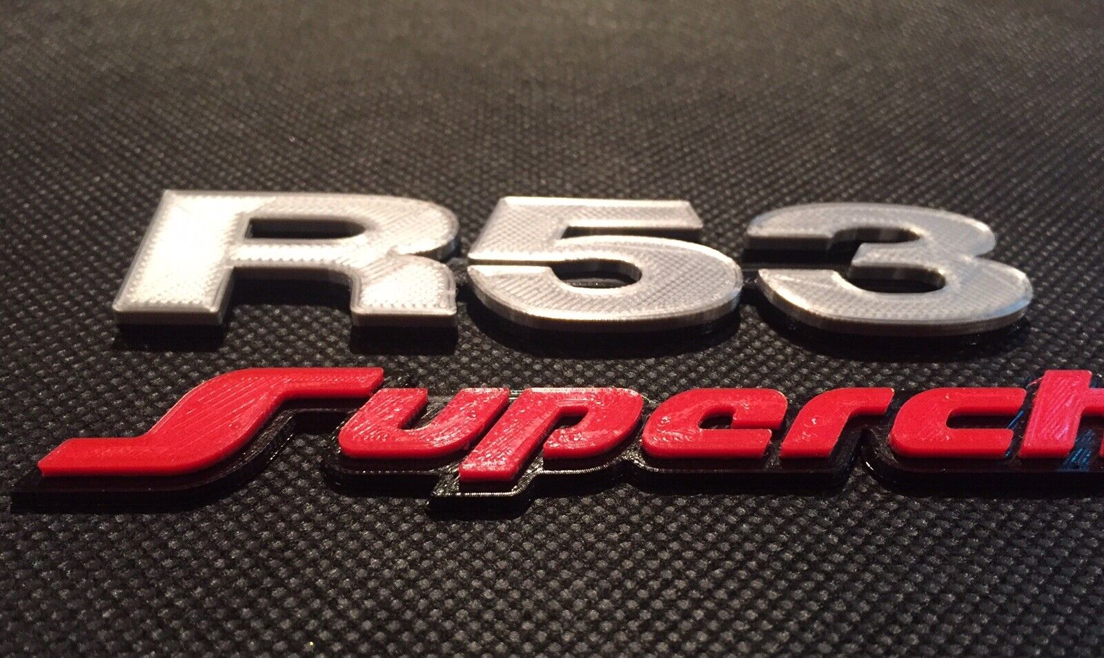 R53 Supercharged Badge