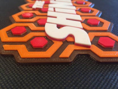 The Shining Carpet movie Logo Emblem badge