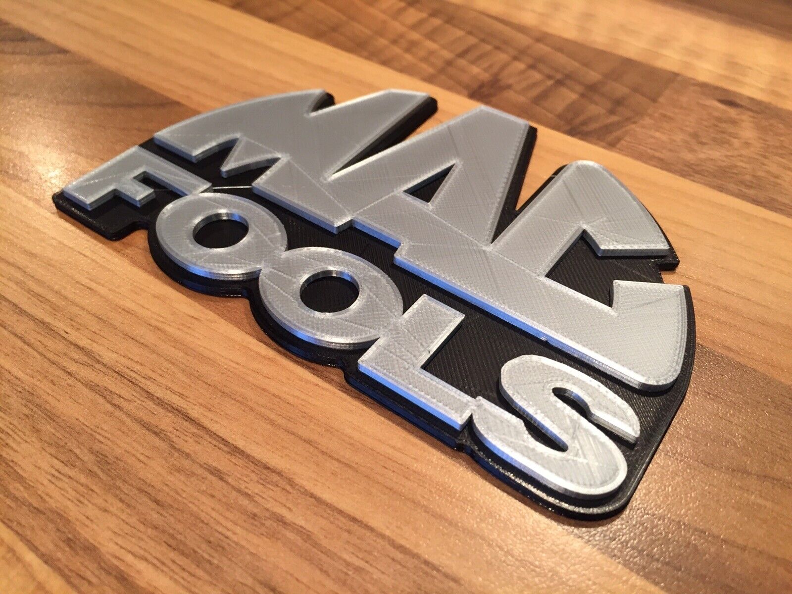 Mac Fools Tools Badge Emblem