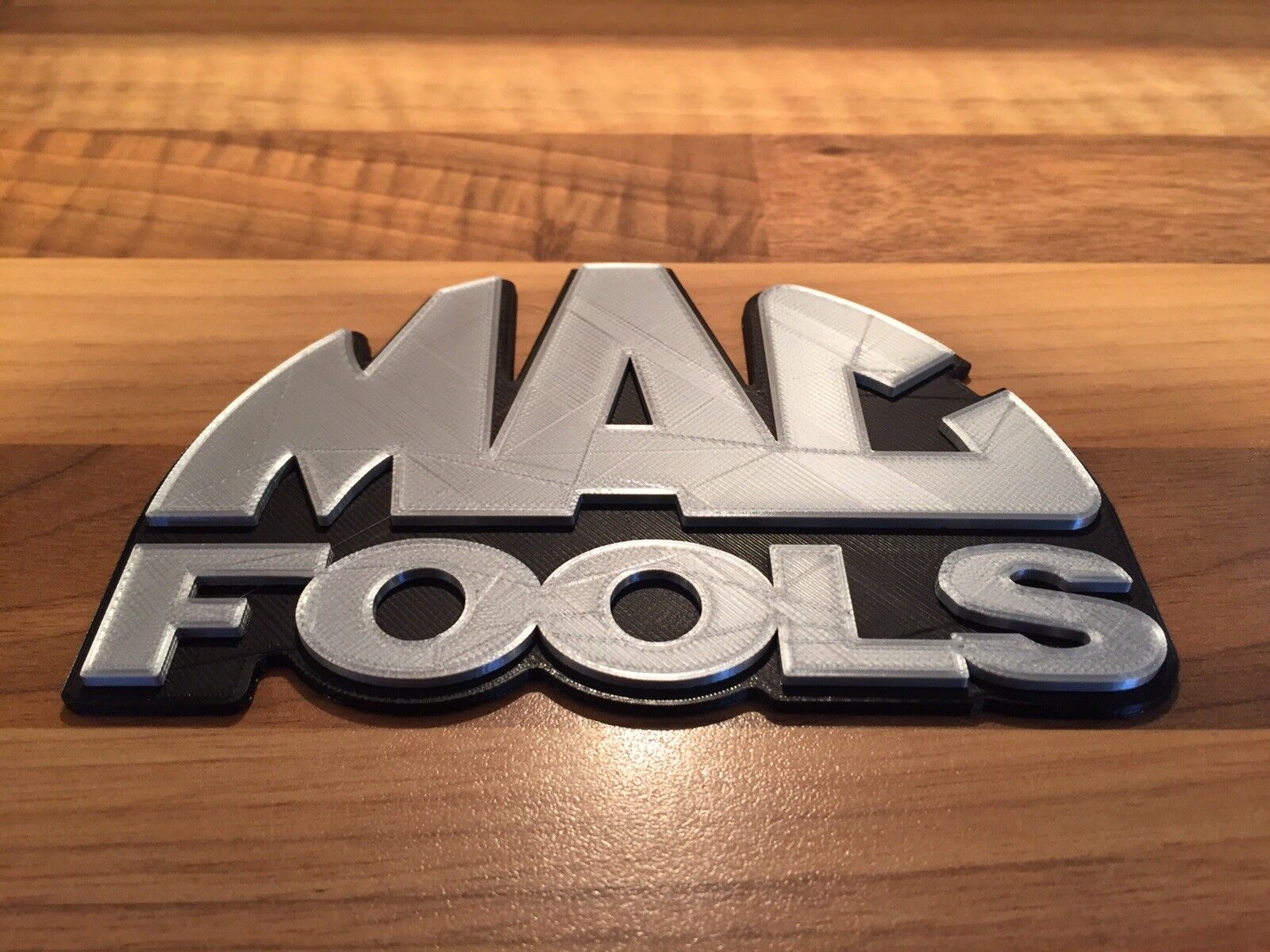 Mac Fools Tools Badge Emblem