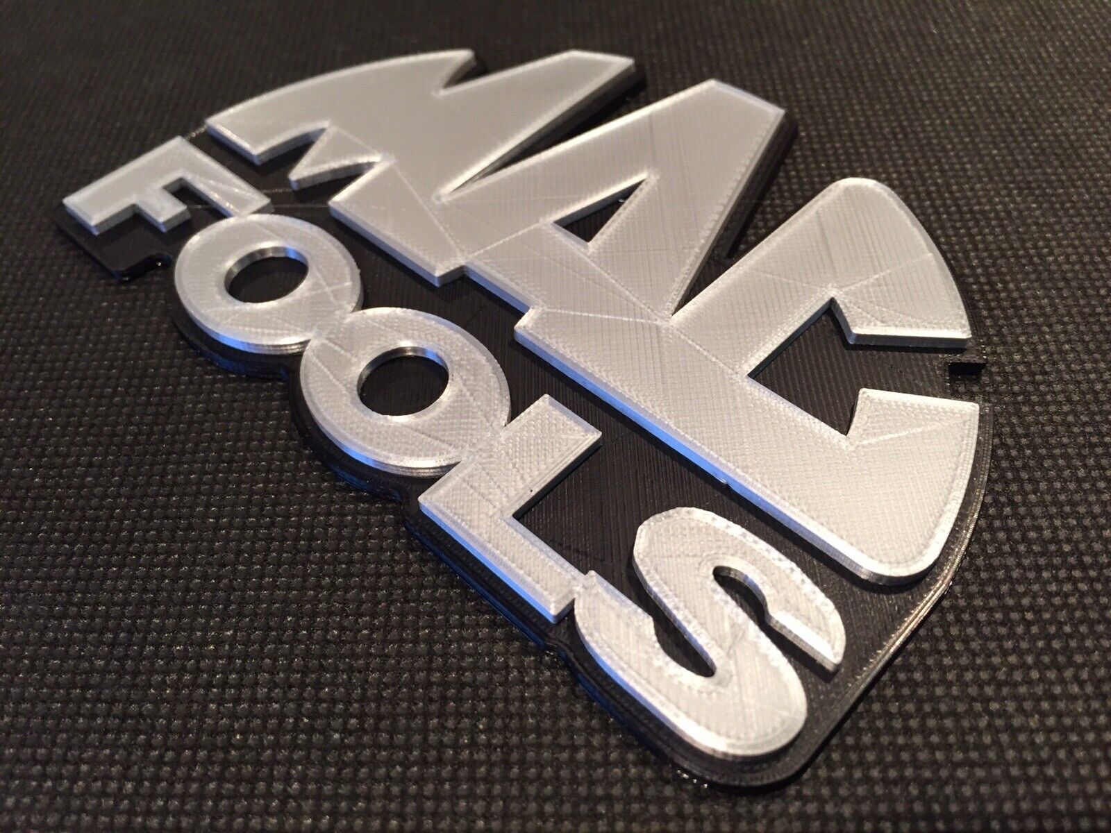 Mac Fools Tools Badge Emblem