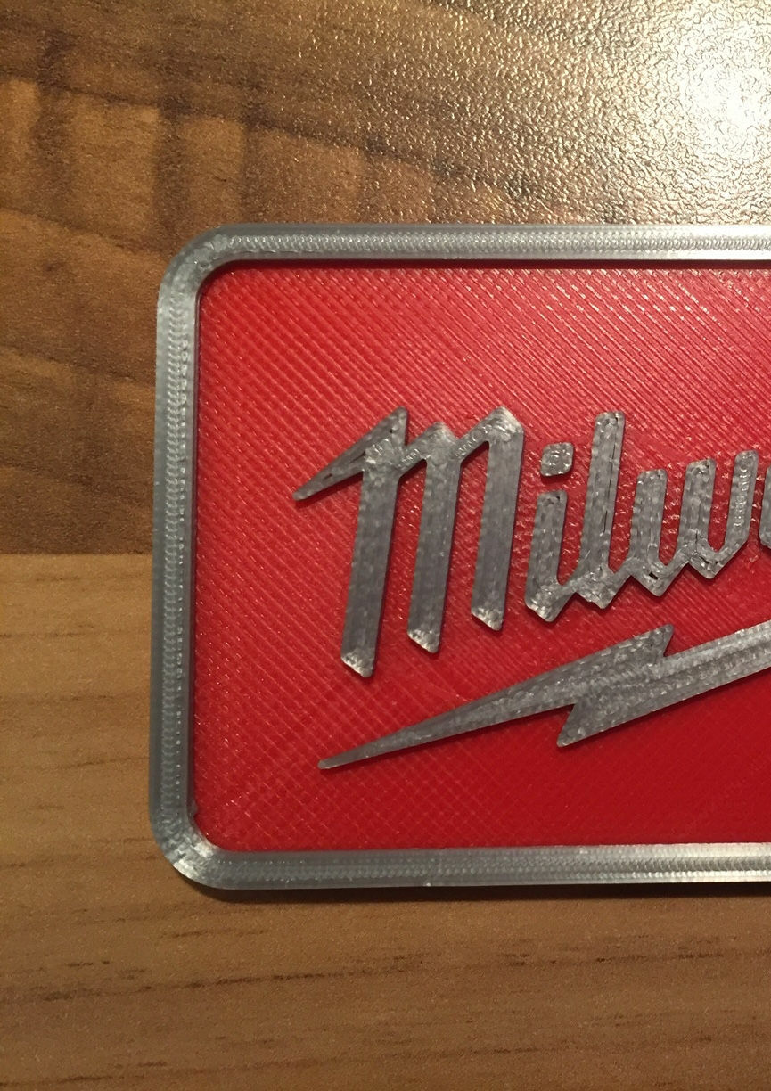 Milwaukee Custom Badge Emblem