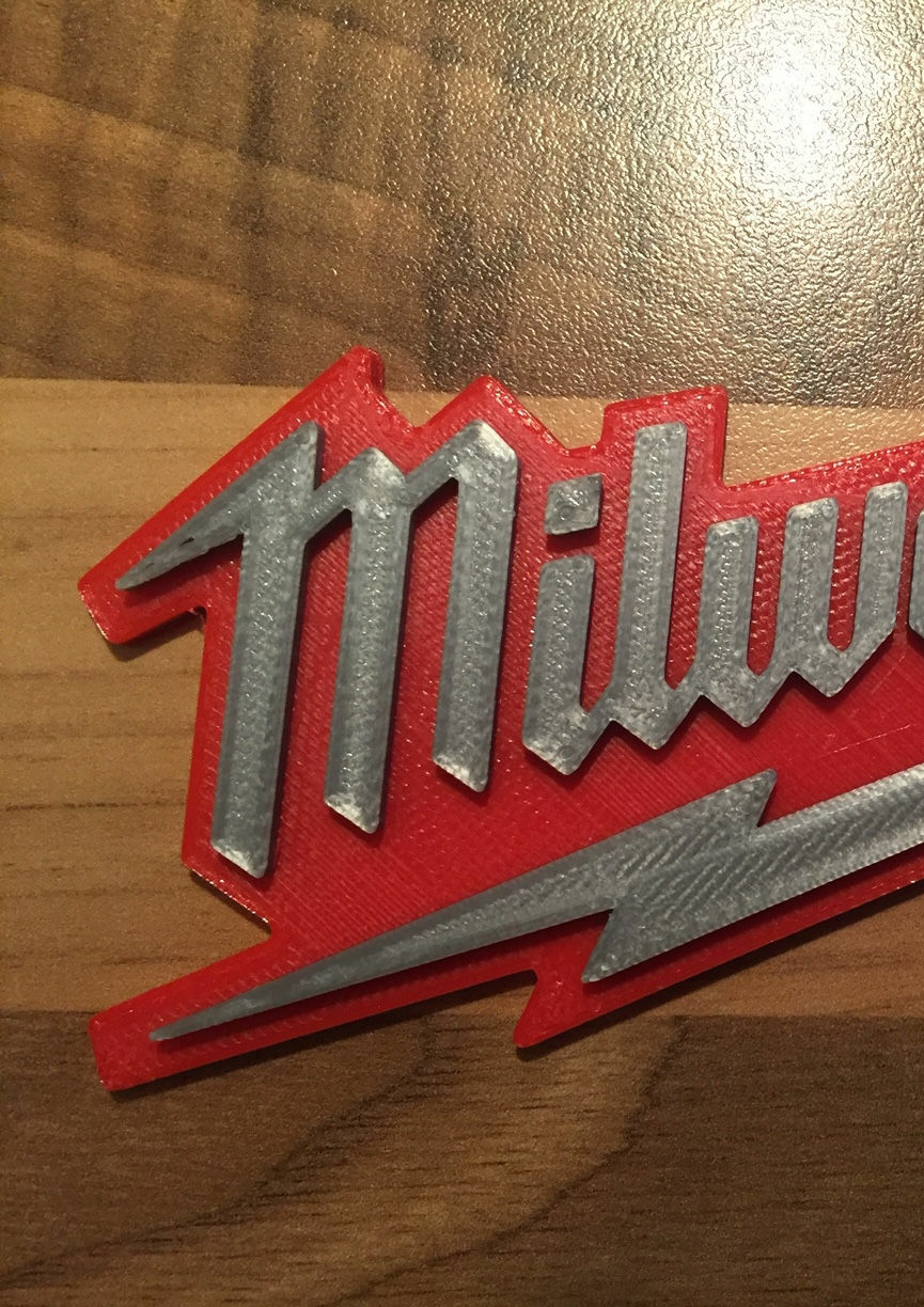 Milwaukee Custom Badge Emblem