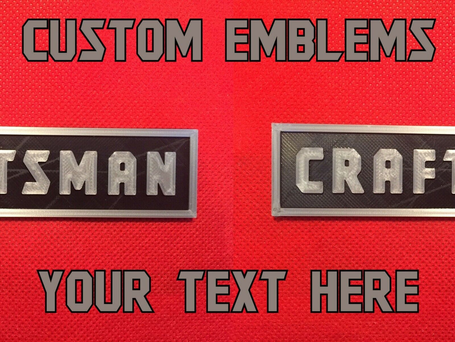 Craftsman Toolbox Badge