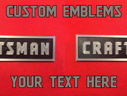 Craftsman Toolbox Badge