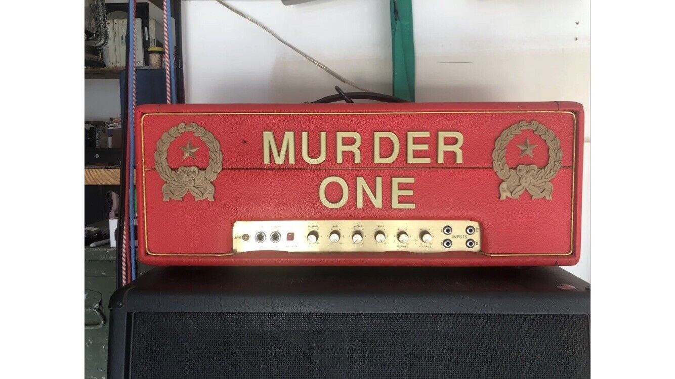 Lemmy Kilmister Murder One Amp Gold Letters