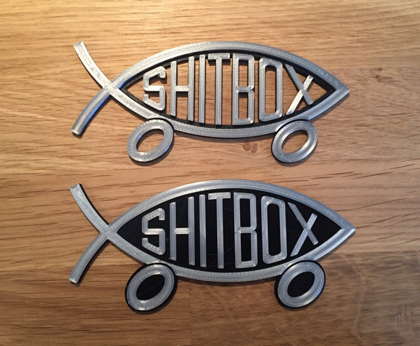 Shitbox Edition Fish Badge