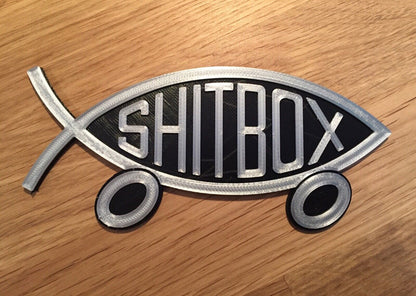 Shitbox Edition Fish Badge