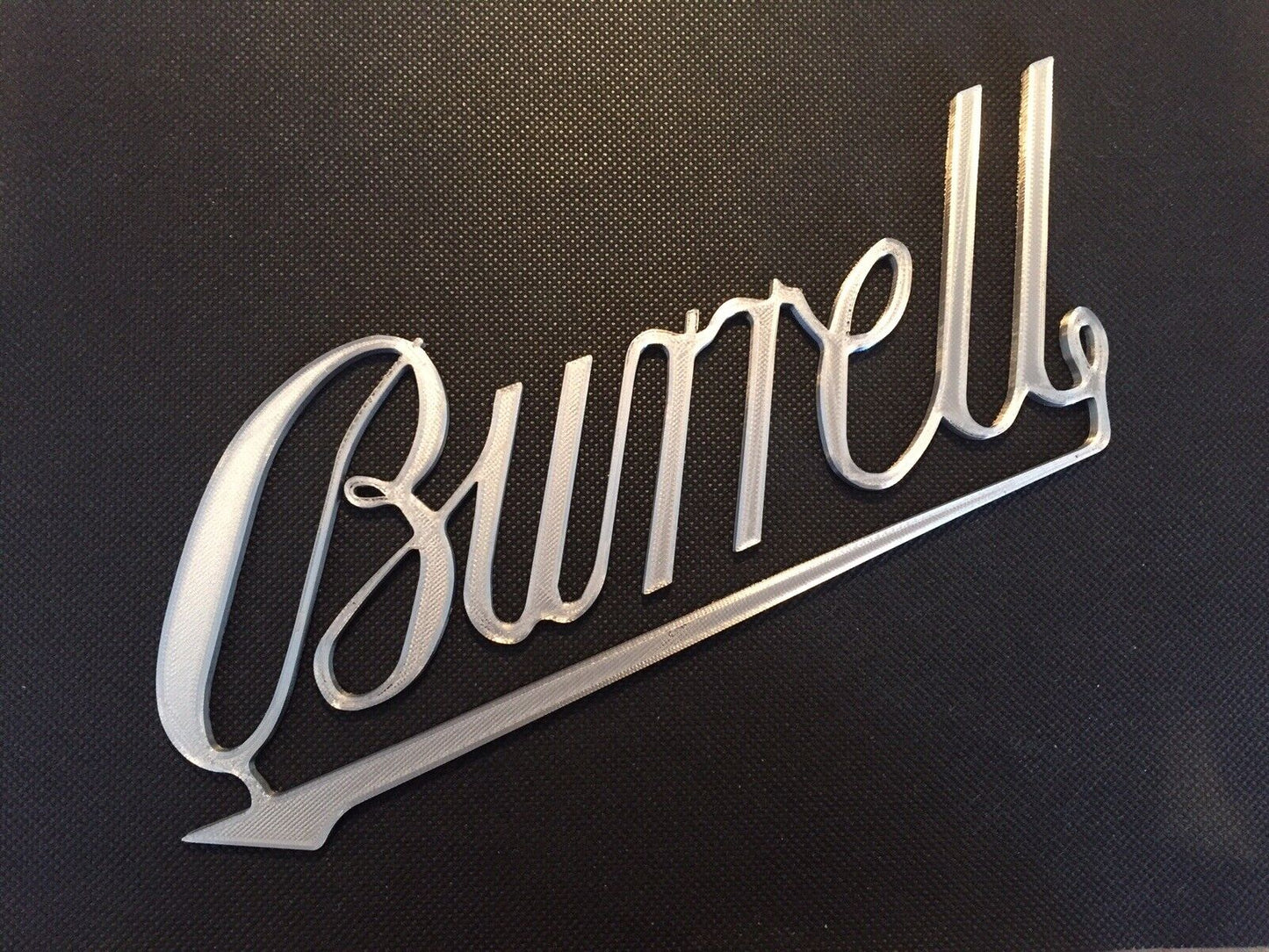 Burrell Traction Engine Steam Badge Emblem