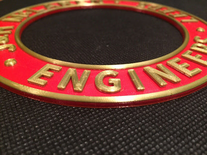 J & H McLaren Leeds Traction Engine Steam Badge Emblem