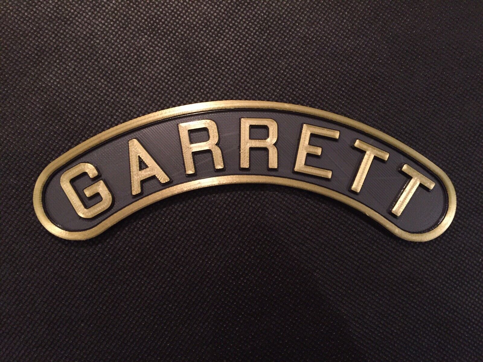 Garrett Traction Engine Steam Badge Emblem