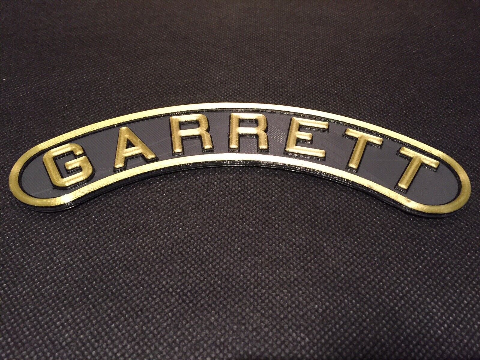 Garrett Traction Engine Steam Badge Emblem