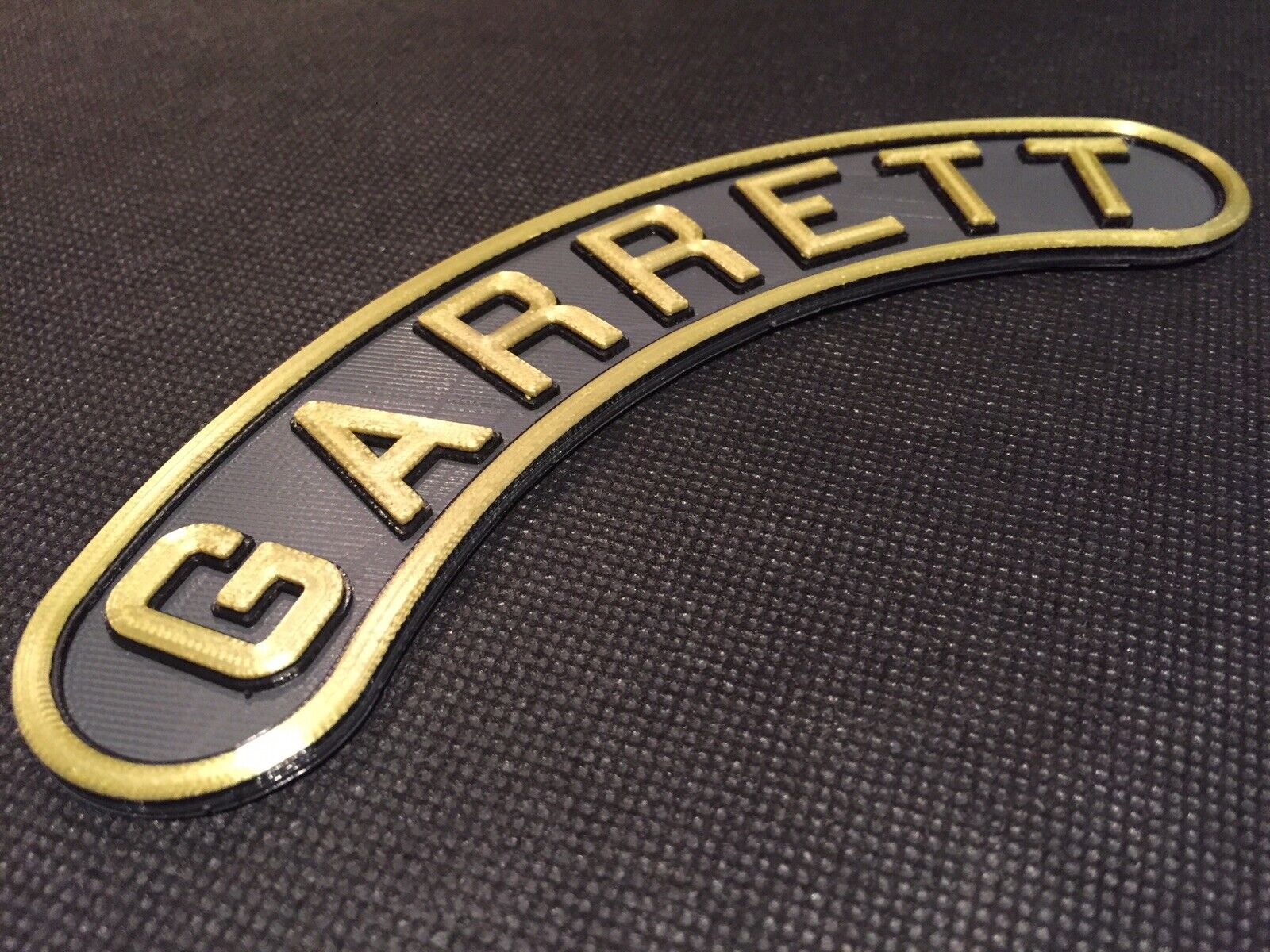 Garrett Traction Engine Steam Badge Emblem