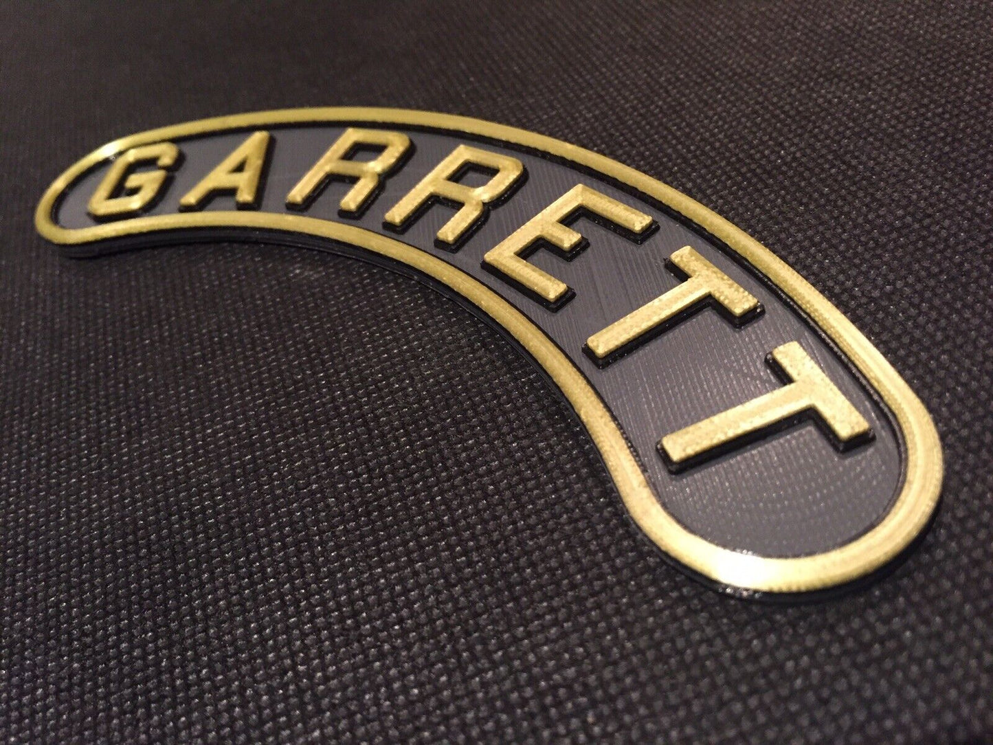 Garrett Traction Engine Steam Badge Emblem