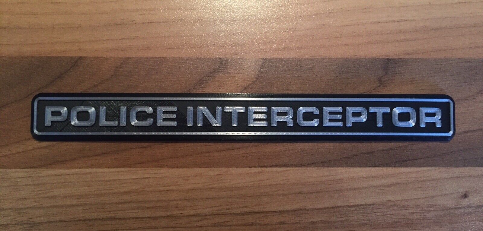 Police Interceptor Badge Emblem