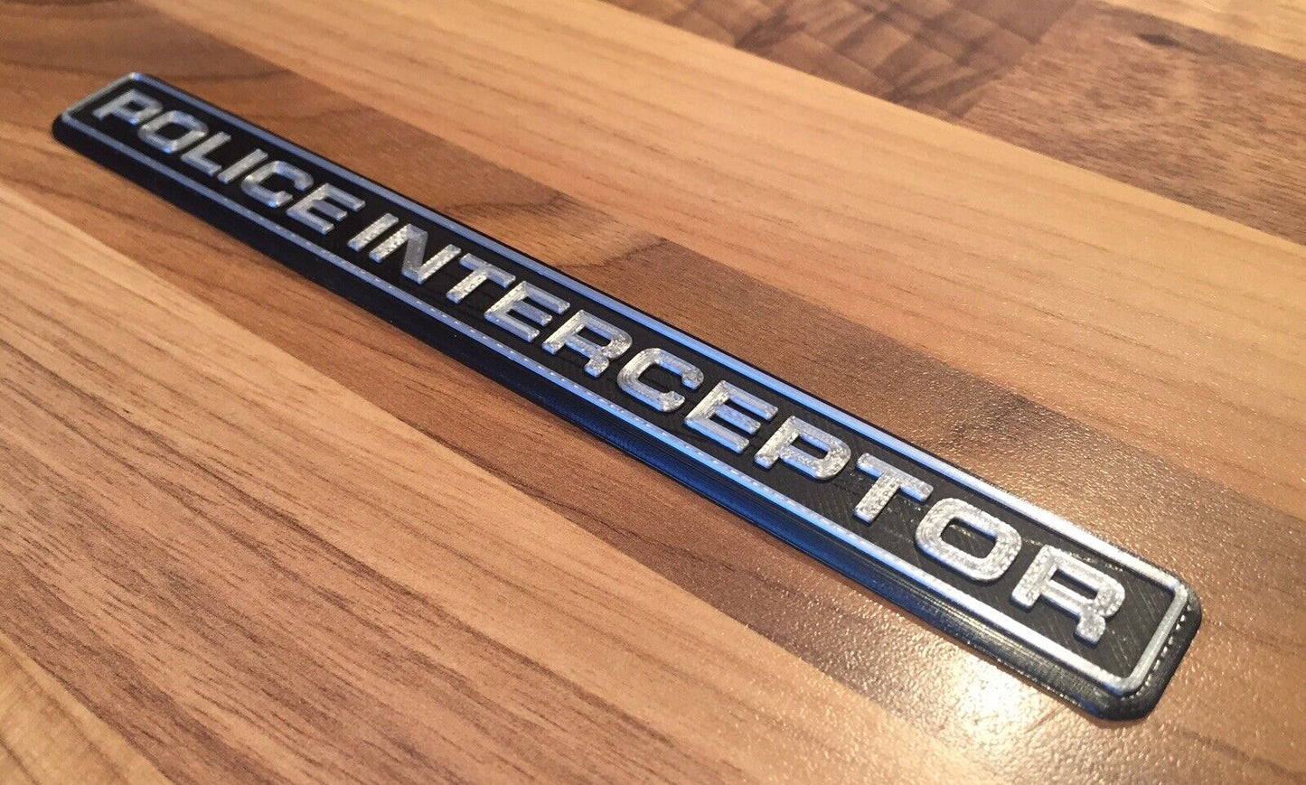 Police Interceptor Badge Emblem