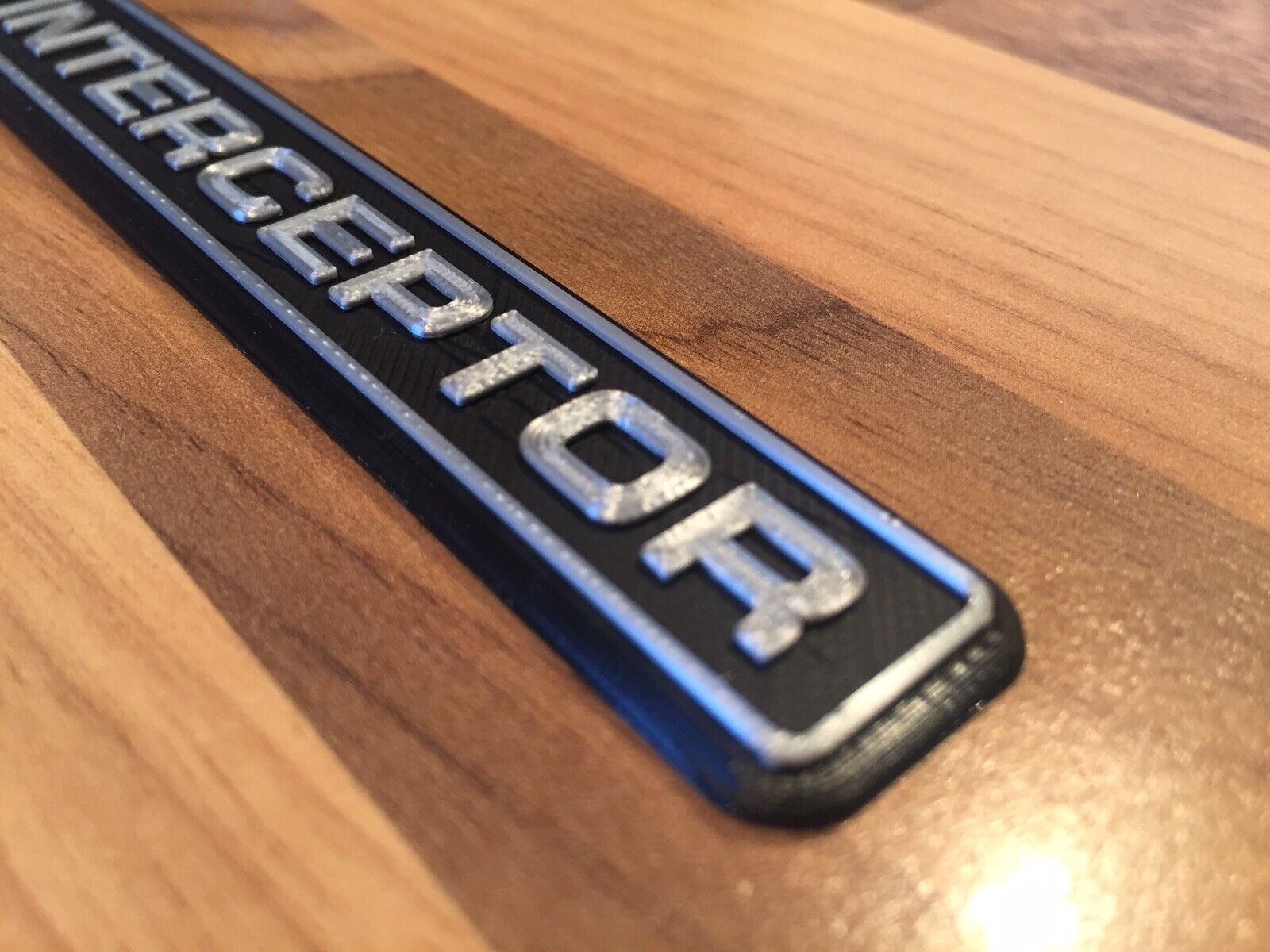 Police Interceptor Badge Emblem