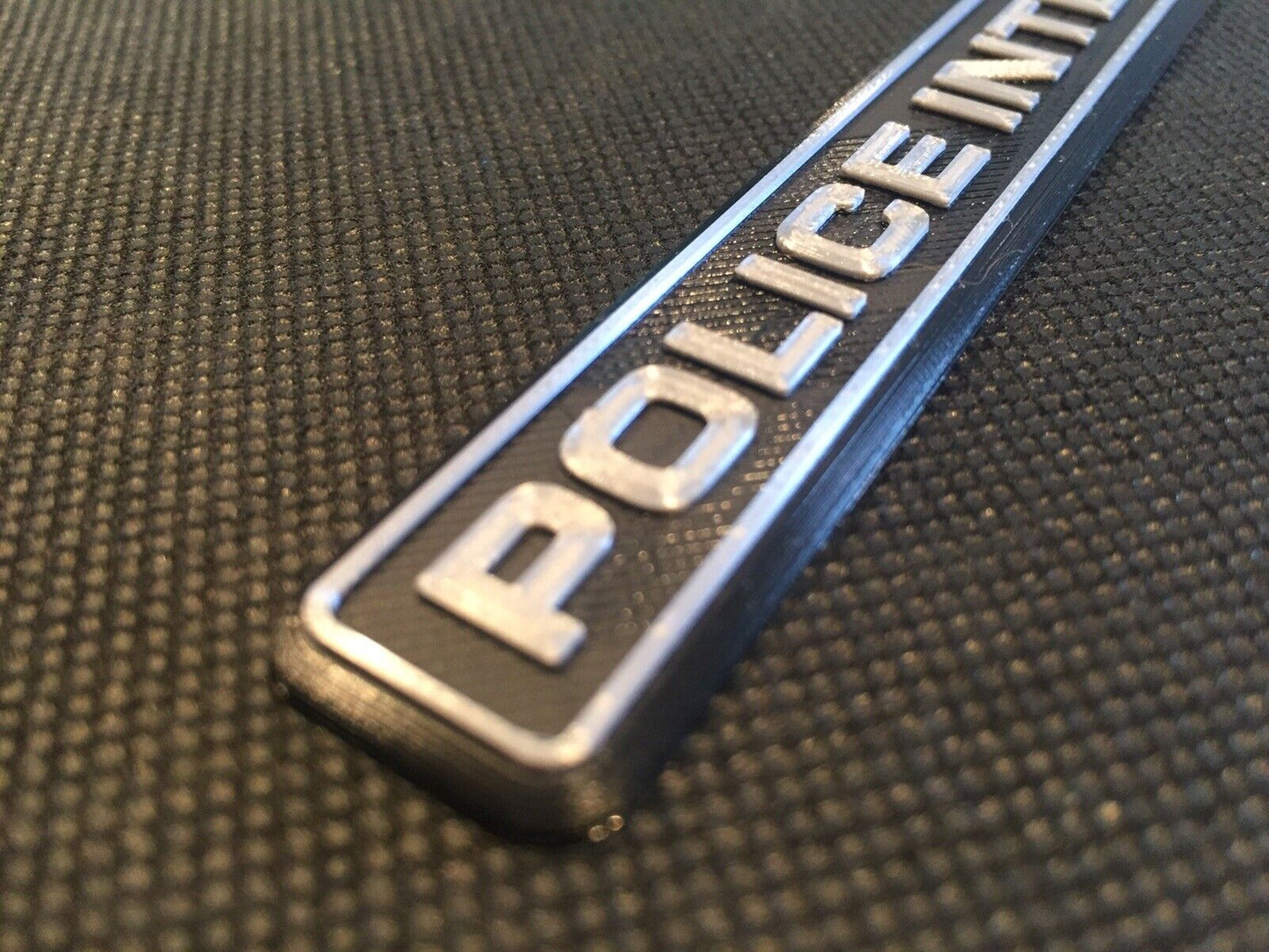 Police Interceptor Badge Emblem