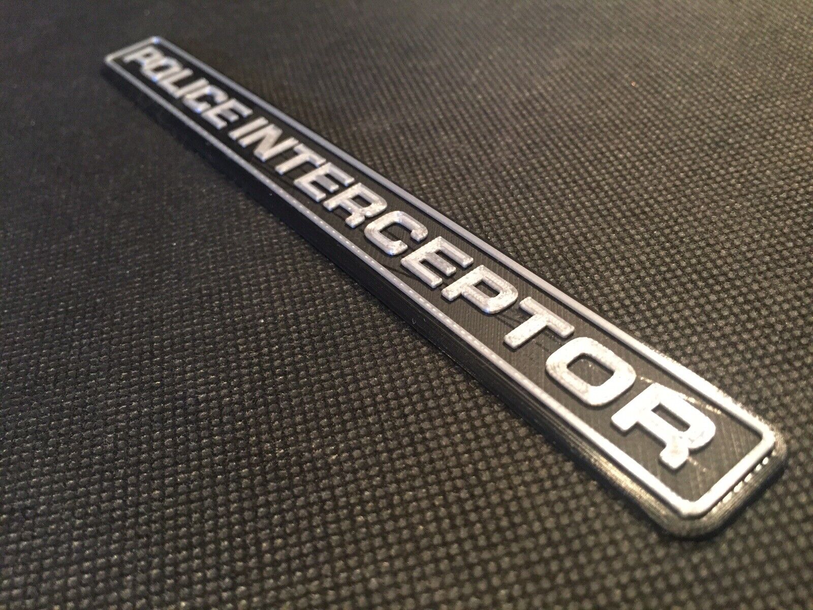 Police Interceptor Badge Emblem