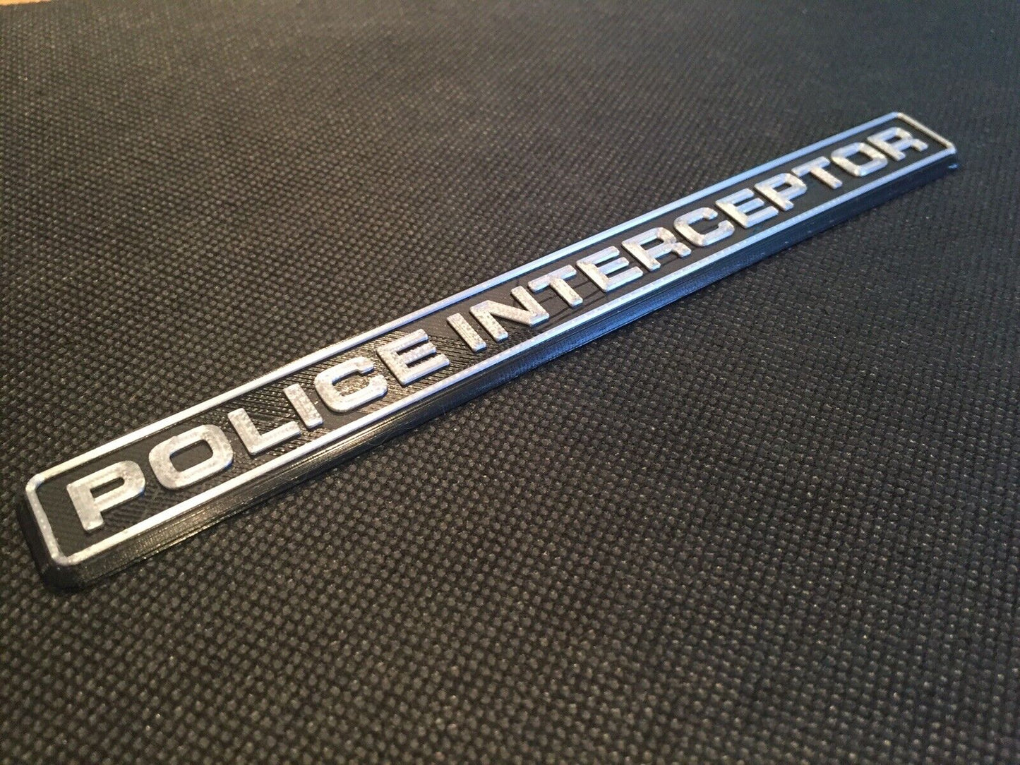 Police Interceptor Badge Emblem