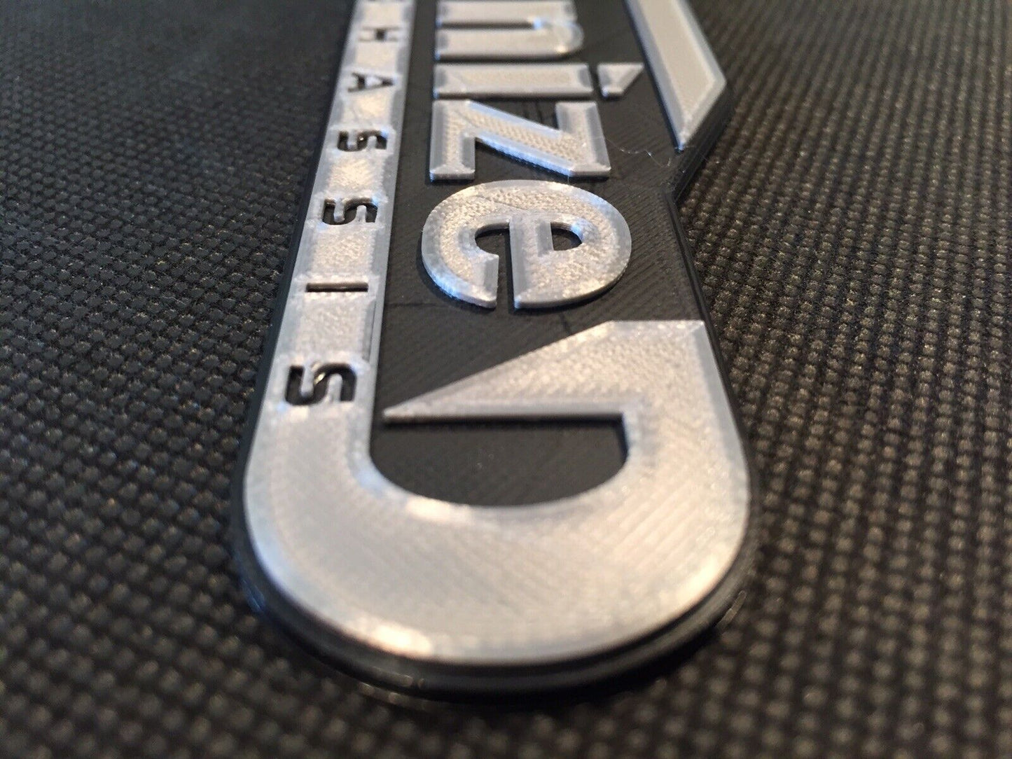 Galvanized Galvanised Chassis Badge Emblem