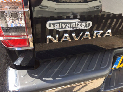 Galvanized Galvanised Chassis Badge Emblem